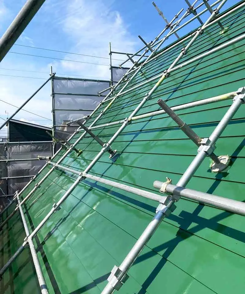 新潟市北区C会館　屋根・外壁塗装事例｜新潟市北区、東区、江南区、聖籠町、新発田市、阿賀野市のリフォーム
